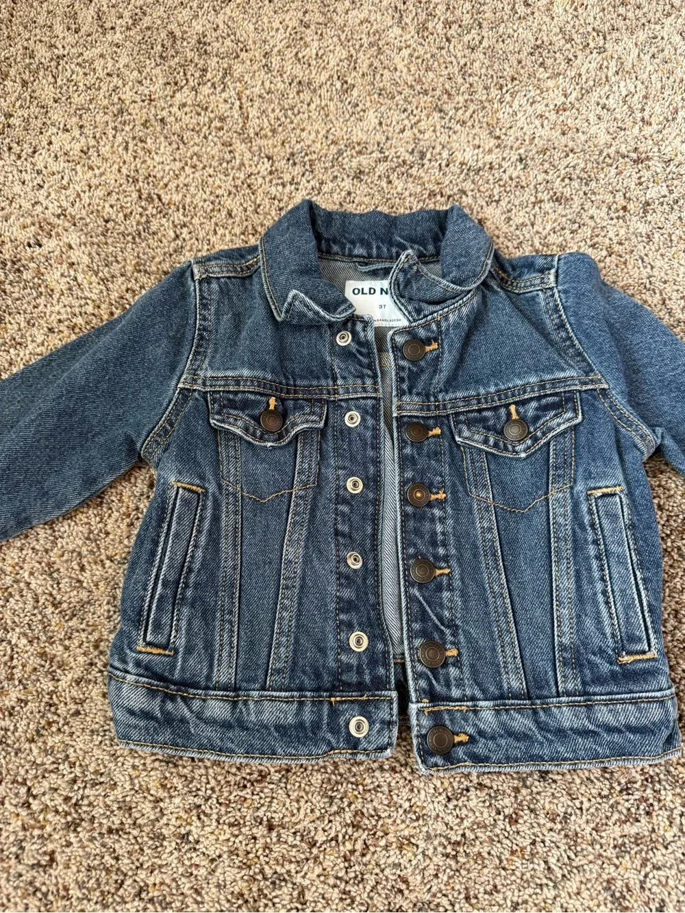 Old Navy Toddler Denim Jean Jacket — Size 3T
